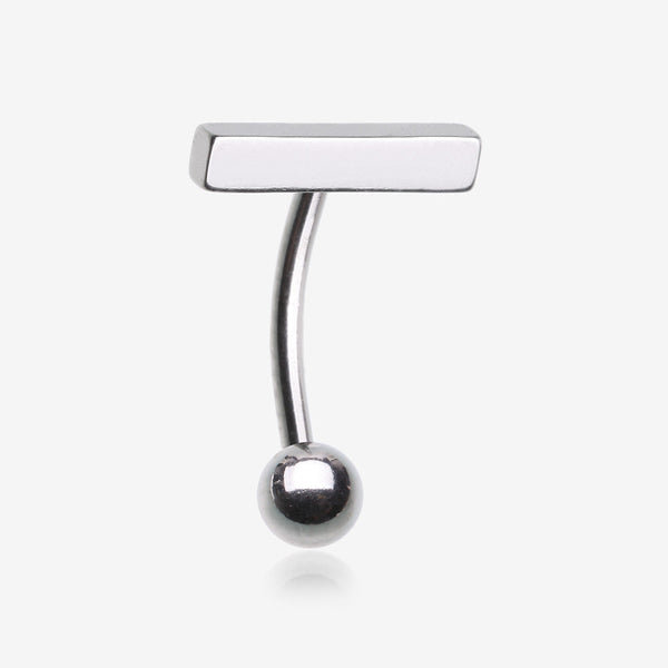 Modern Minimalist Rectangular Bar Steel Curved Barbell