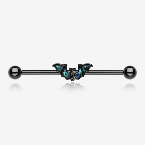 Blackline Abalone Night Bat Steel Industrial Barbell