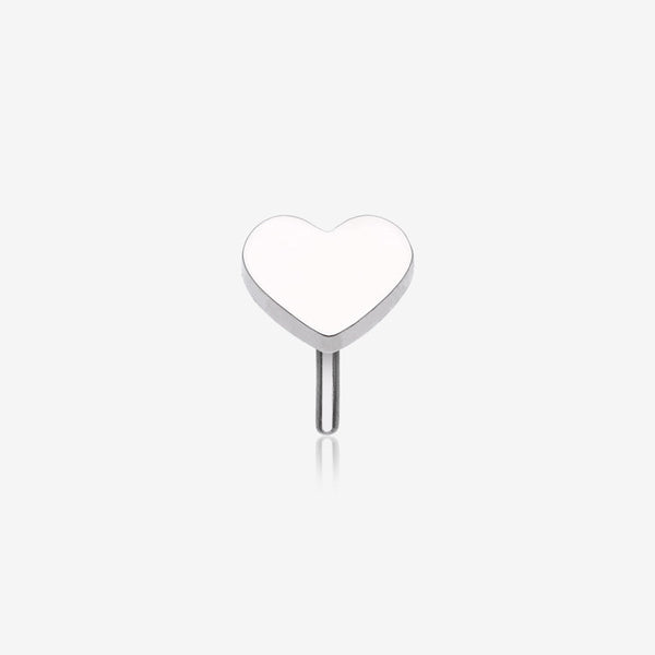 Implant Grade Titanium OneFit Threadless Heart Top Part