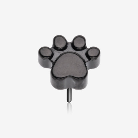 Implant Grade Titanium OneFit Threadless Blackline Adorable Paw Top Part