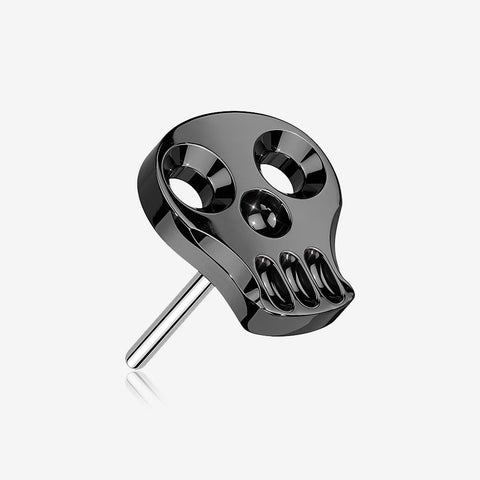 Implant Grade Titanium OneFit Threadless Blackline Hollow Skull Top Part