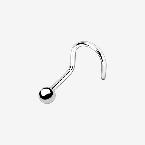 Implant Grade Titanium Ball Top Nose Screw Ring