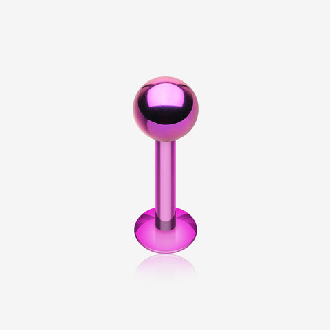 Colorline PVD Basic Steel Labret-Purple