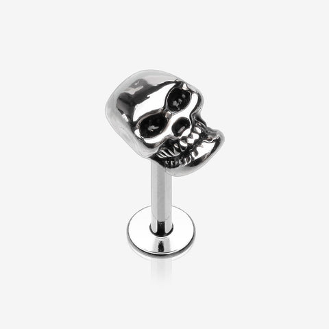 Apocalyptic Skull Steel Labret