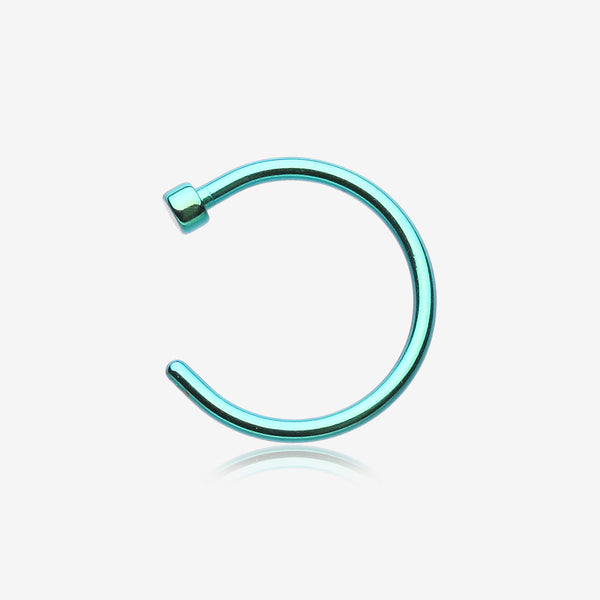 Colorline Basic Nose Hoop Ring-Green