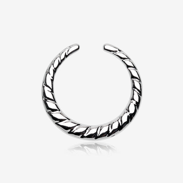 Sailor Rope Steel Septum Retainer