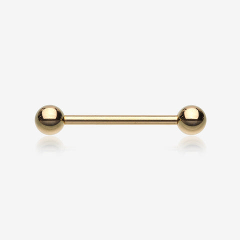 Pure24K Implant Grade Titanium Internally Threaded Basic Barbell