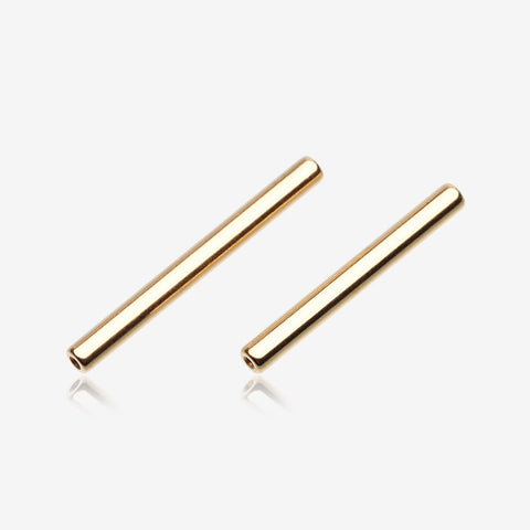 Pure24K Implant Grade Titanium OneFit Threadless Barbell Straight Bar Part