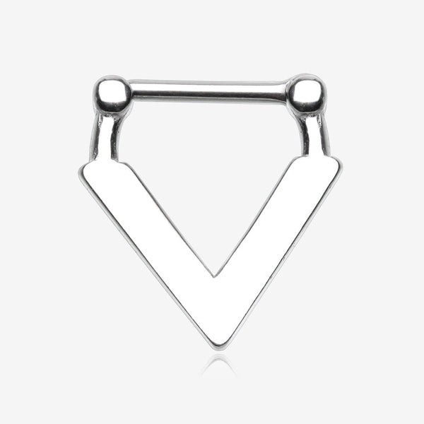 Urban Chevron Arrow Septum Clicker